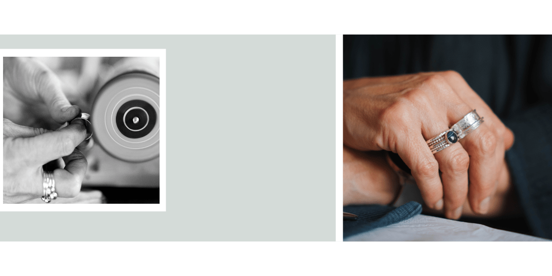 Spinner Rings - LaVidaLoca Jewellery