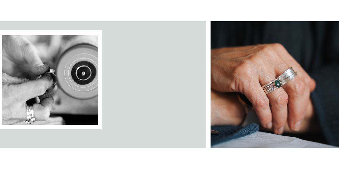 Stacking rings - LaVidaLoca Jewellery