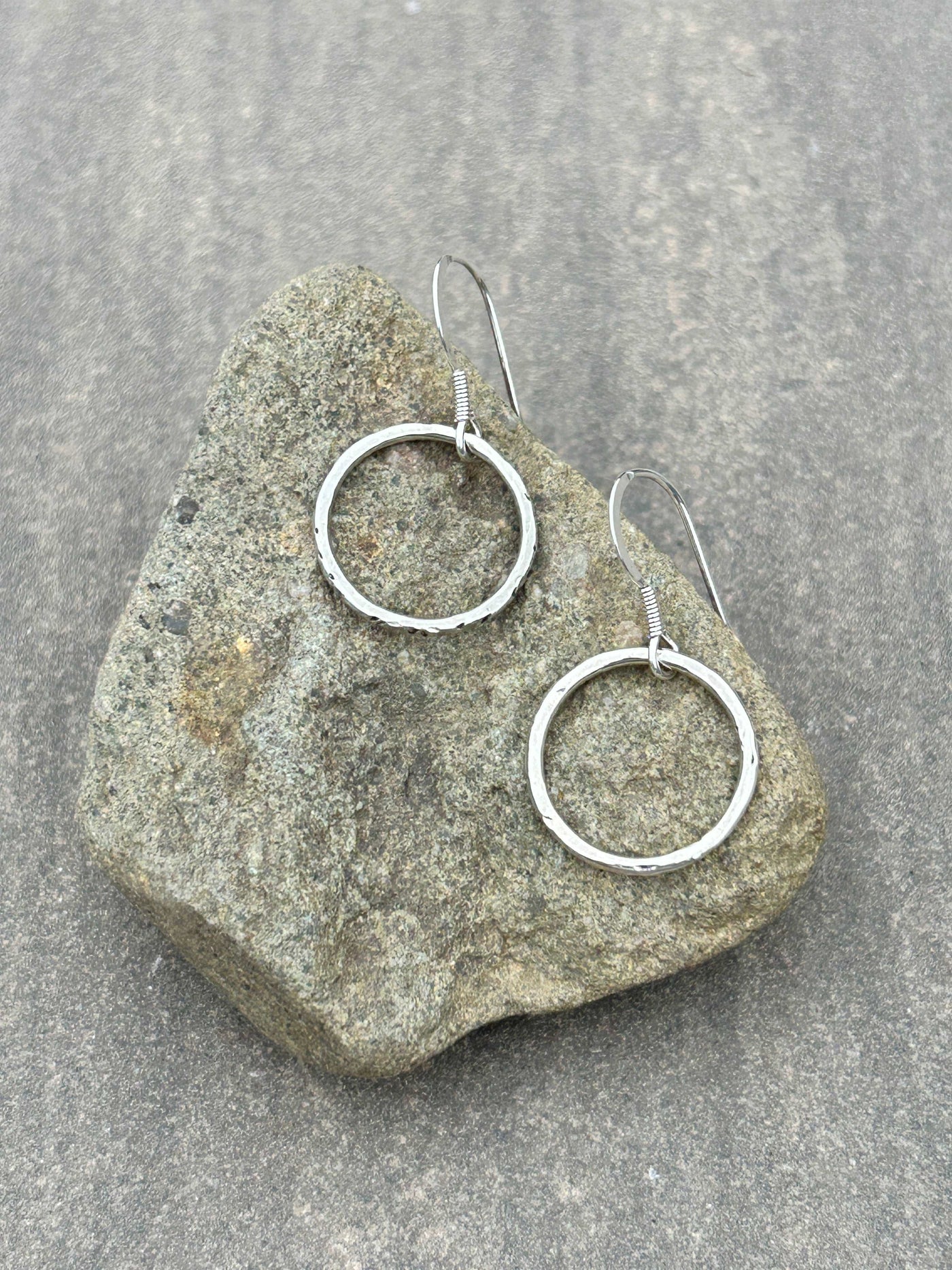 Single ring earrings LaVidaLoca Jewellery