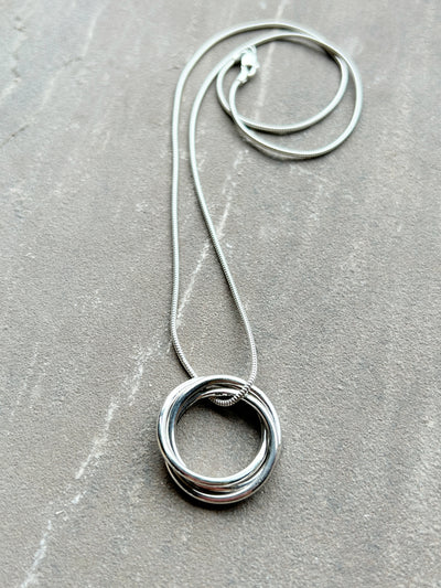 Interlocking Ring Pendant