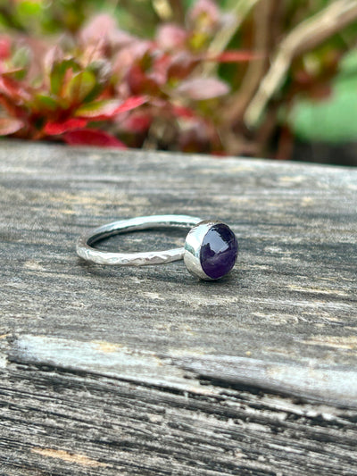 Amethyst Stacking Ring