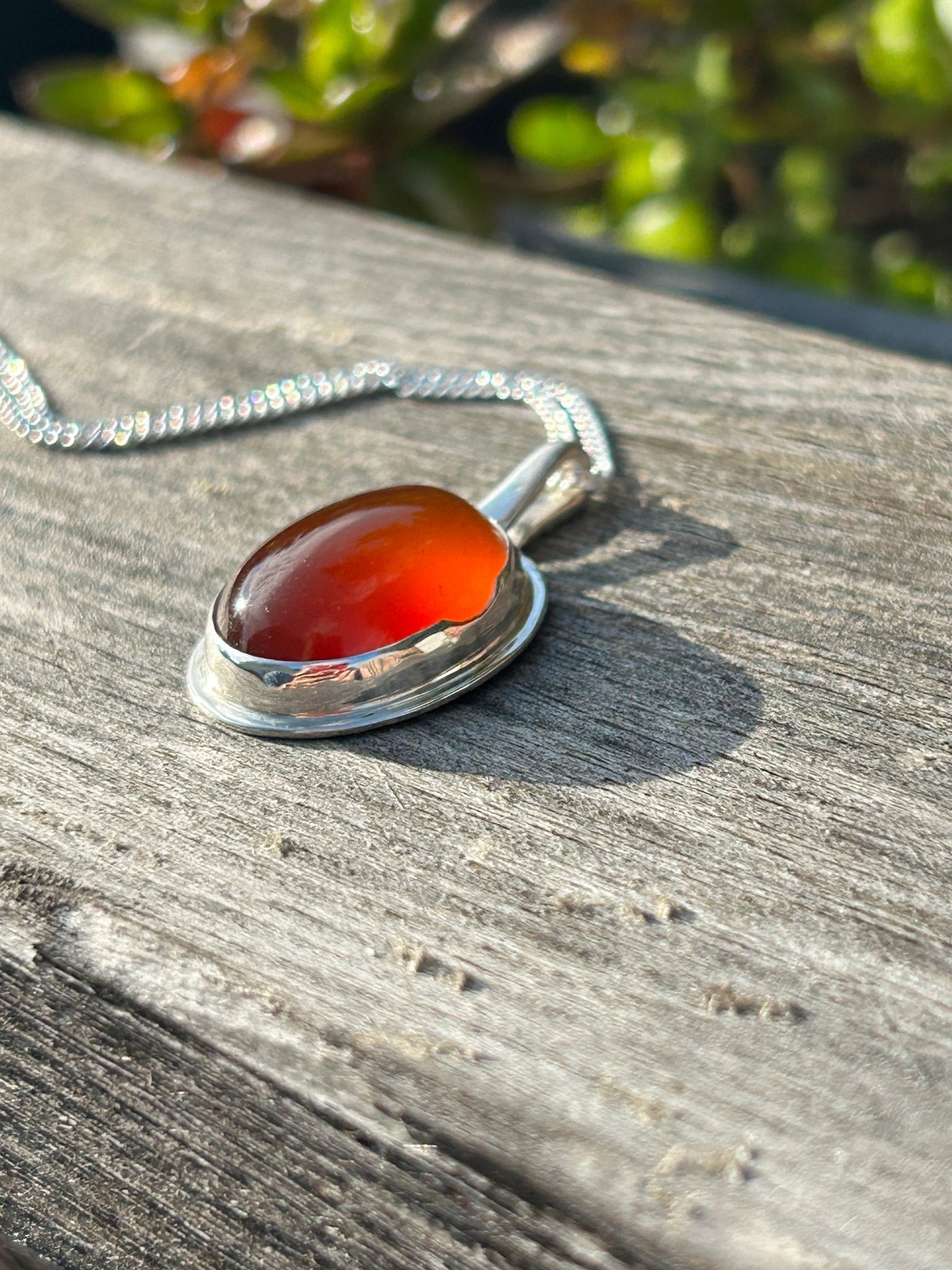 Carnelian Pendant - LaVidaLoca Jewellery