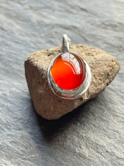 Carnelian Pendant - LaVidaLoca Jewellery