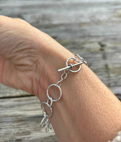 Circle Chain Bracelet - LaVidaLoca Jewellery
