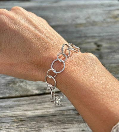 Circle Chain Bracelet - LaVidaLoca Jewellery