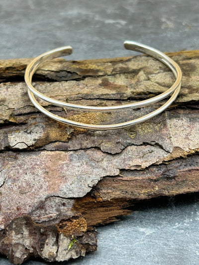 Double Strand Torque Bangle - LaVidaLoca Jewellery