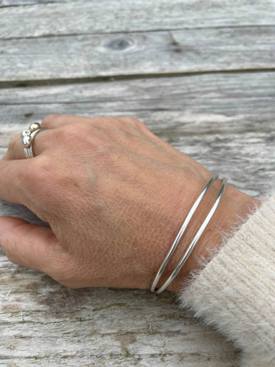 Double Strand Torque Bangle - LaVidaLoca Jewellery
