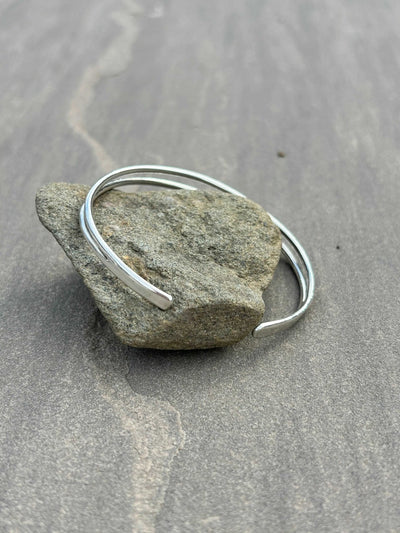 Double Strand Torque Bangle - LaVidaLoca Jewellery