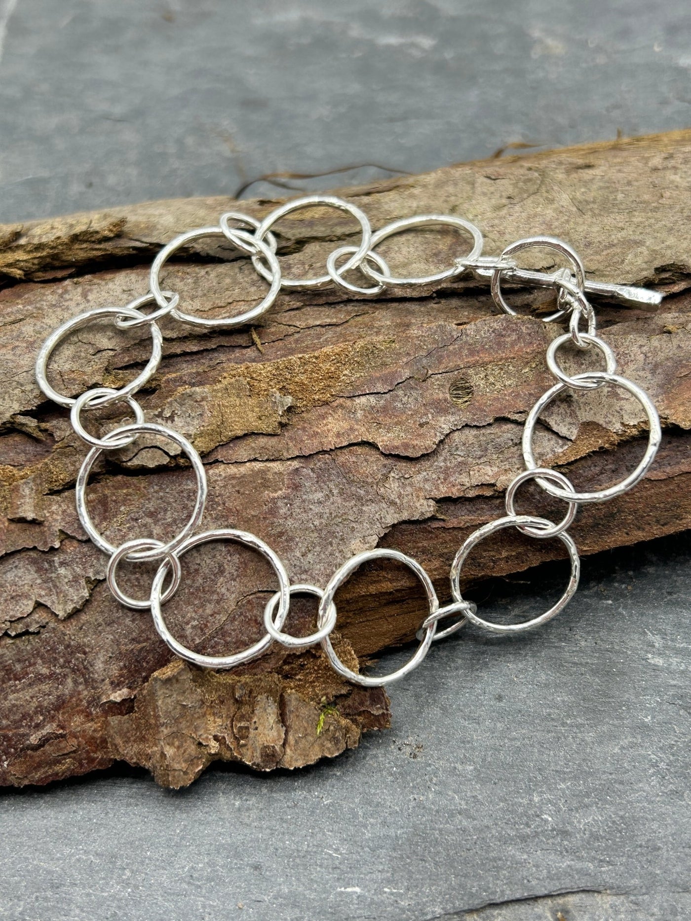 Hoop Chain Bracelet - LaVidaLoca Jewellery