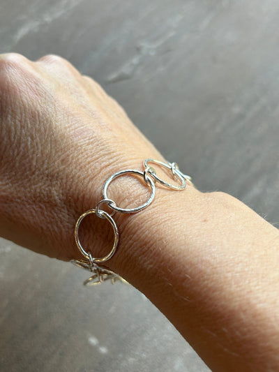 Hoop Chain Bracelet - LaVidaLoca Jewellery