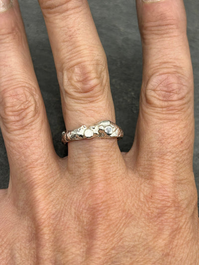 On the Rocks Molten Ring - LaVidaLoca Jewellery