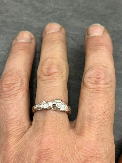 On the Rocks Molten Ring - LaVidaLoca Jewellery