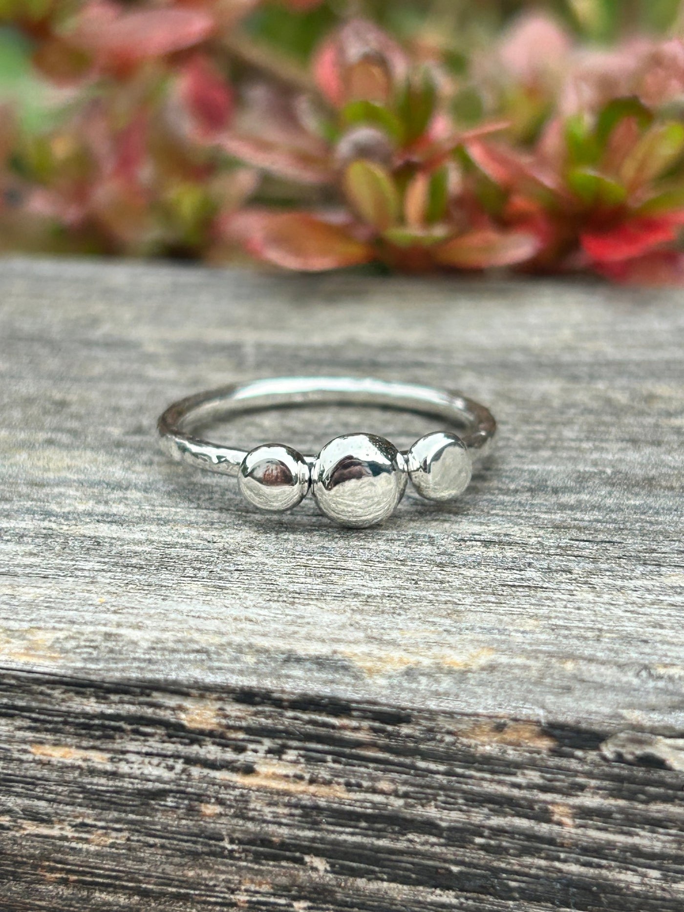 Pebble stacking ring - LaVidaLoca Jewellery