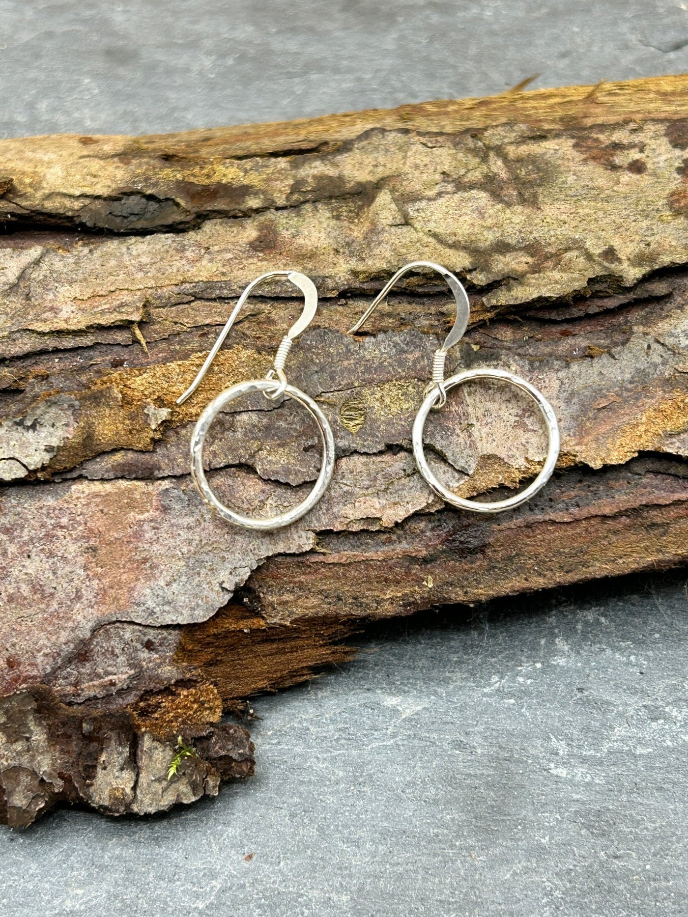 Single ring earrings - LaVidaLoca Jewellery