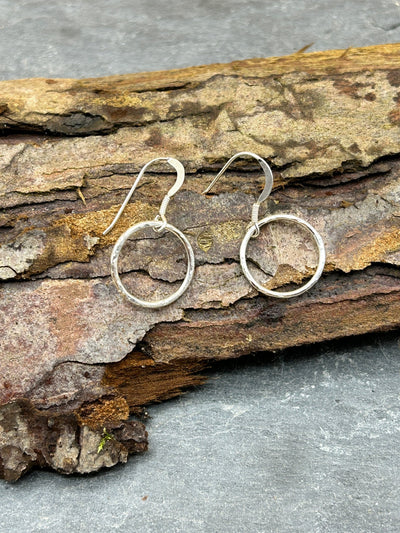 Single ring earrings - LaVidaLoca Jewellery