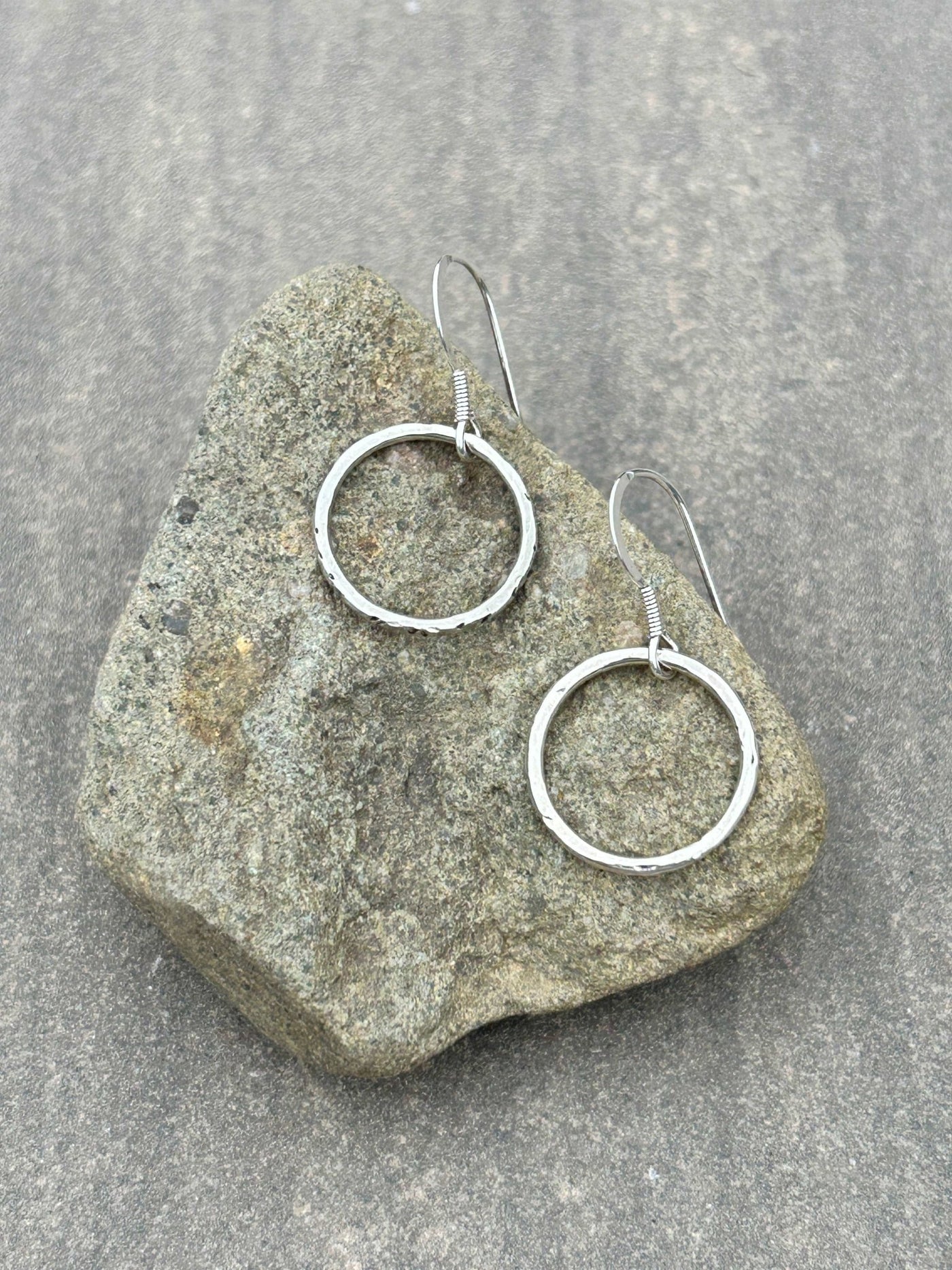 Single ring earrings - LaVidaLoca Jewellery