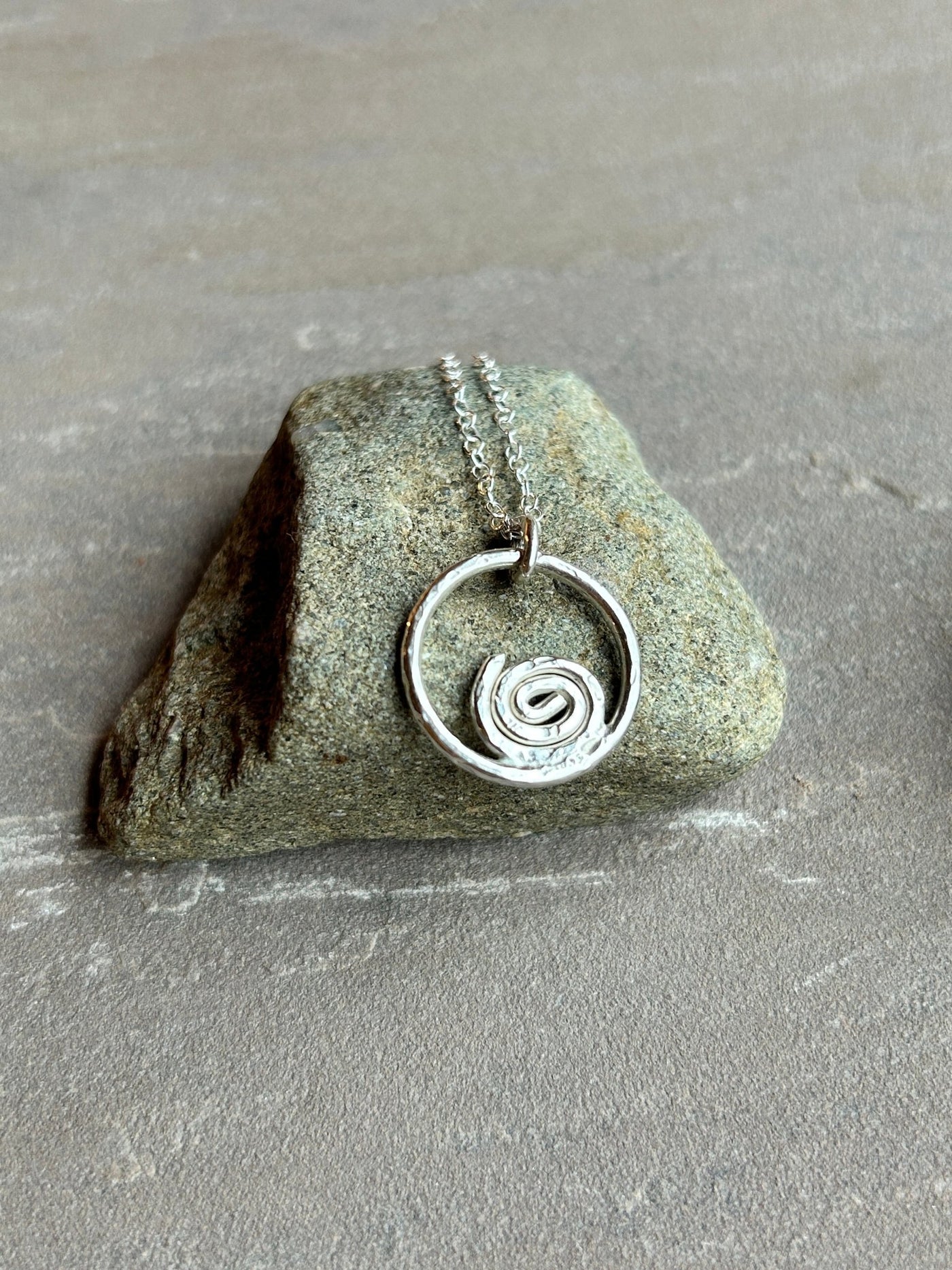 Spiral Ring Pendant - LaVidaLoca Jewellery