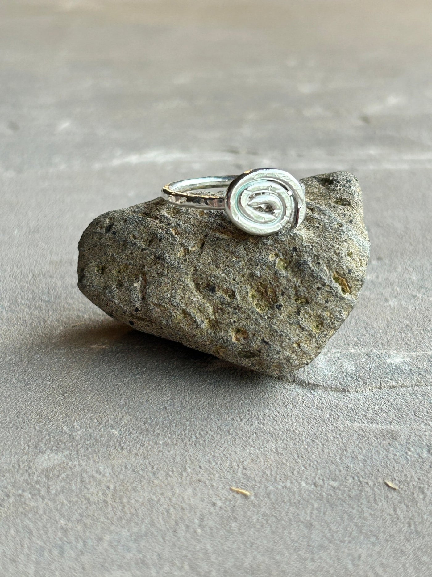 Spiral stacking ring - LaVidaLoca Jewellery