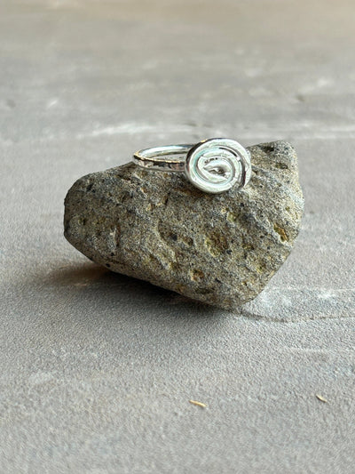 Spiral stacking ring - LaVidaLoca Jewellery