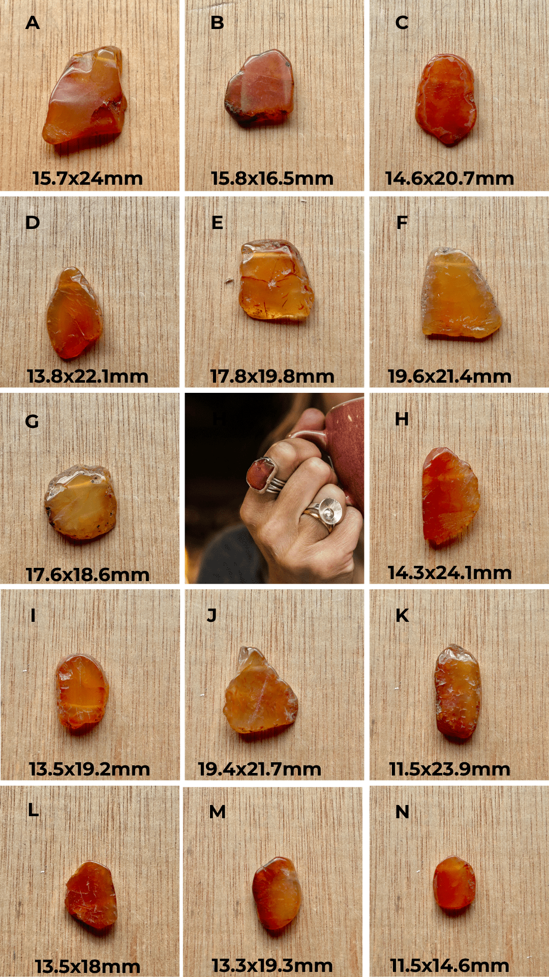 Statement ring bundle - LaVidaLoca Jewellery