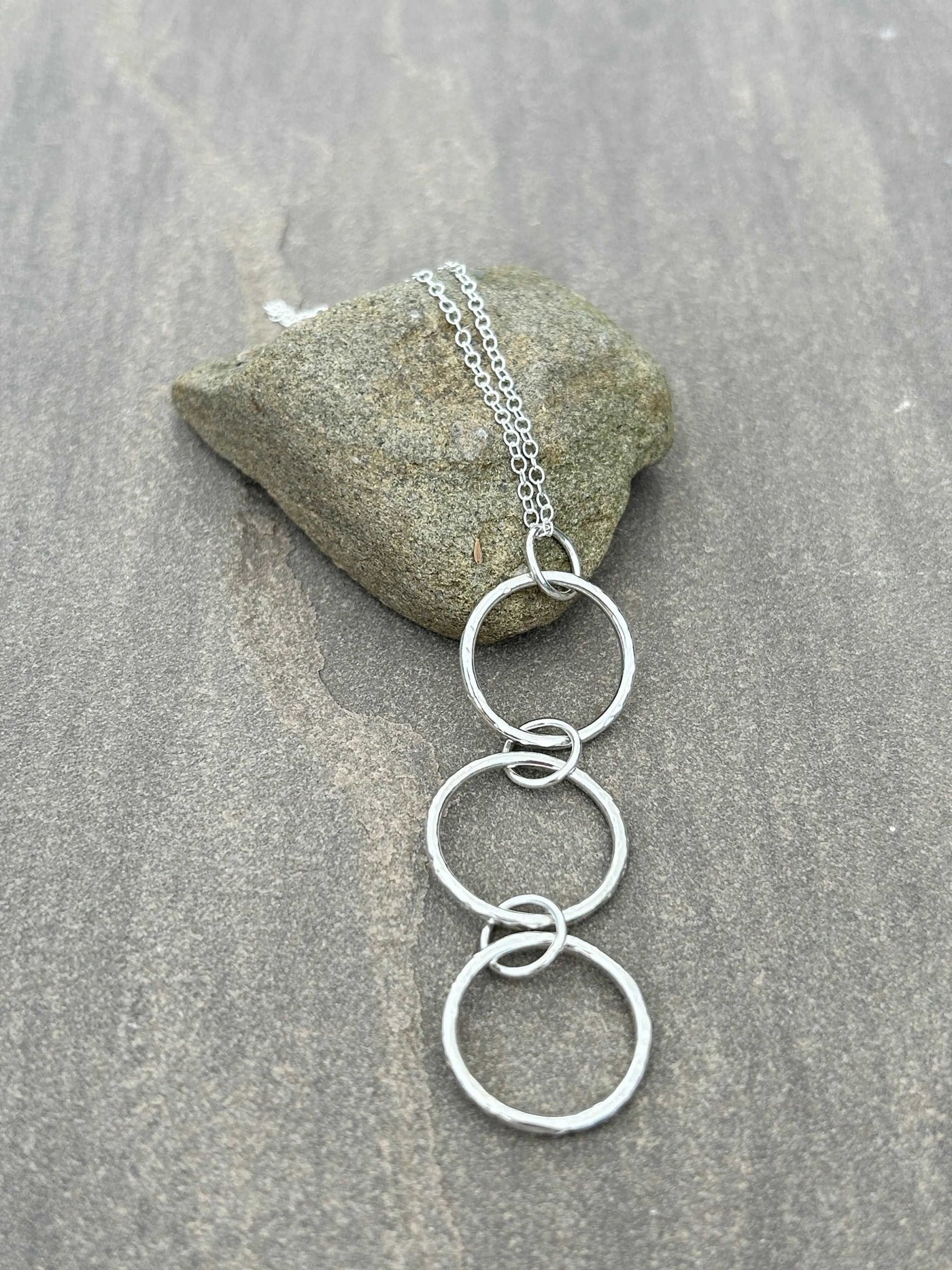 Three hoop pendant - LaVidaLoca Jewellery