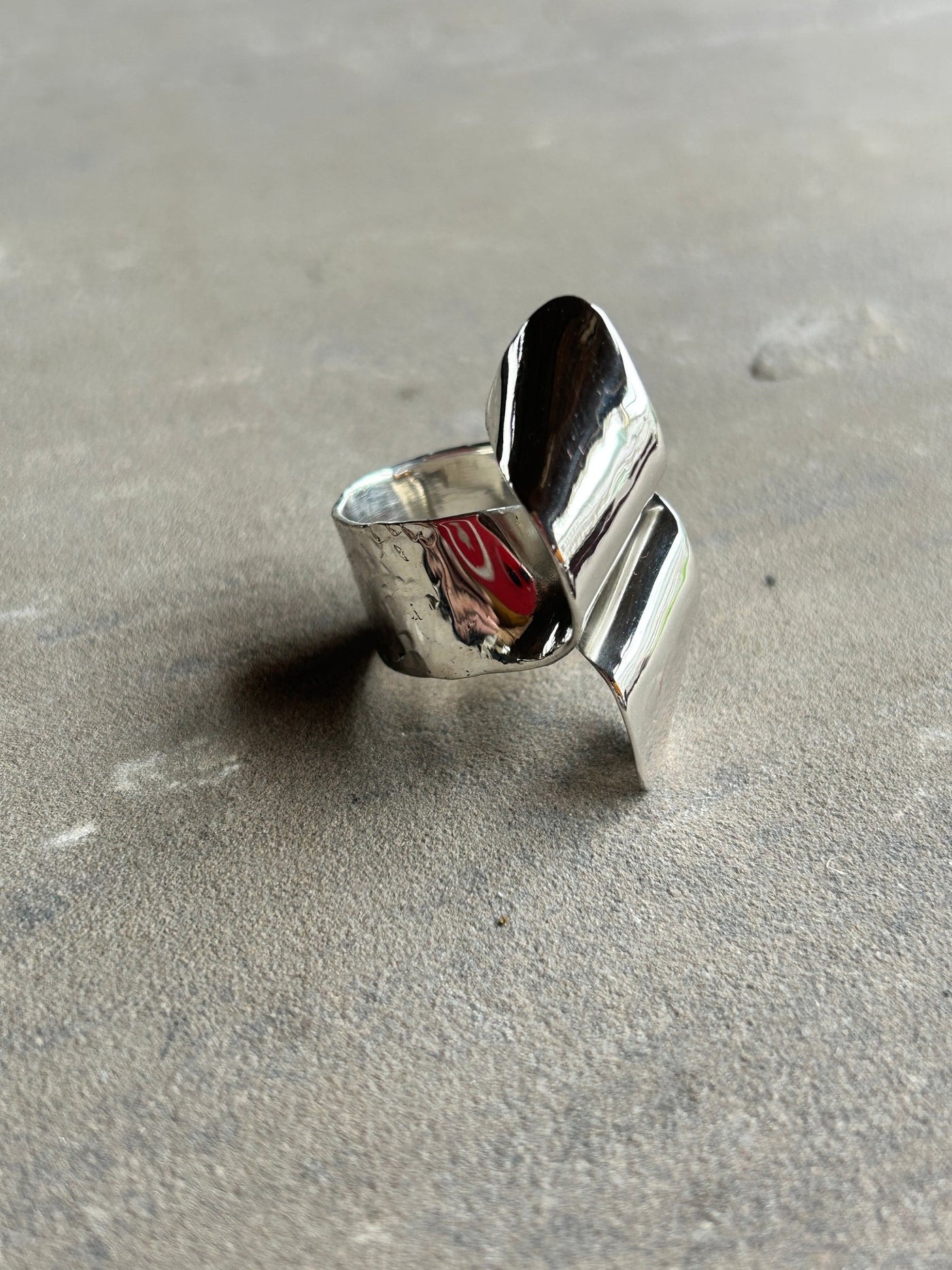 Twisted Silver Ring - LaVidaLoca Jewellery